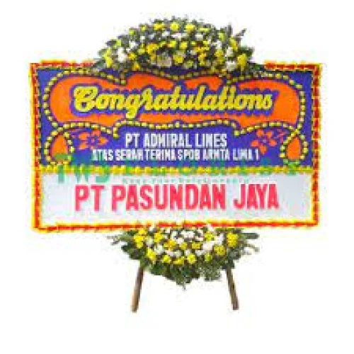 Karangan Bunga Ucapan Selamat Cisaga